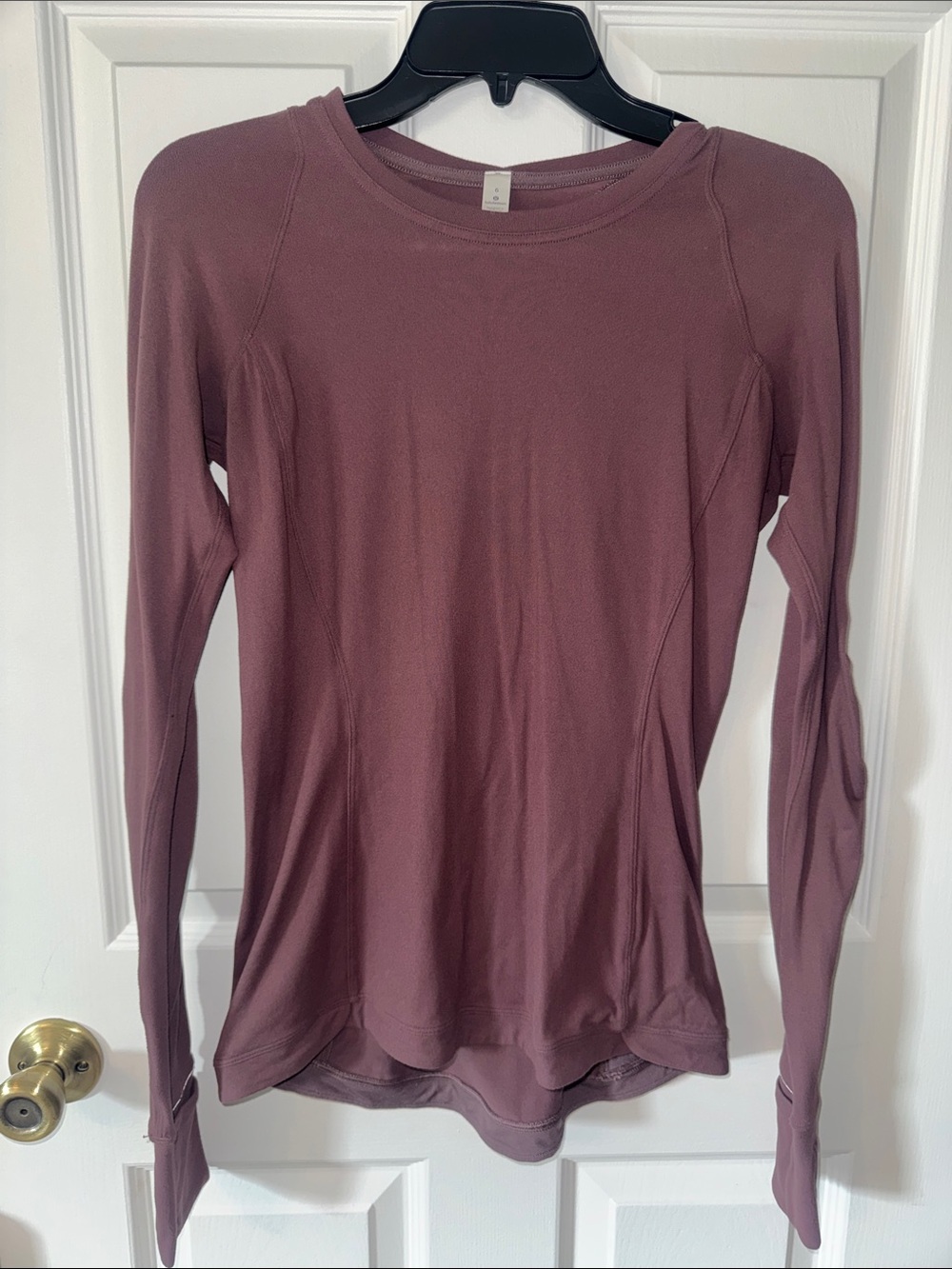 lululemon Long-Sleeve Top - Mauve Pink